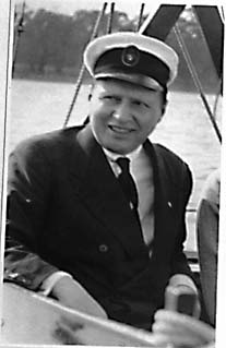 Picture of Paul aboard the Lahn