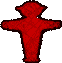 An image of the red Ampelmännchen